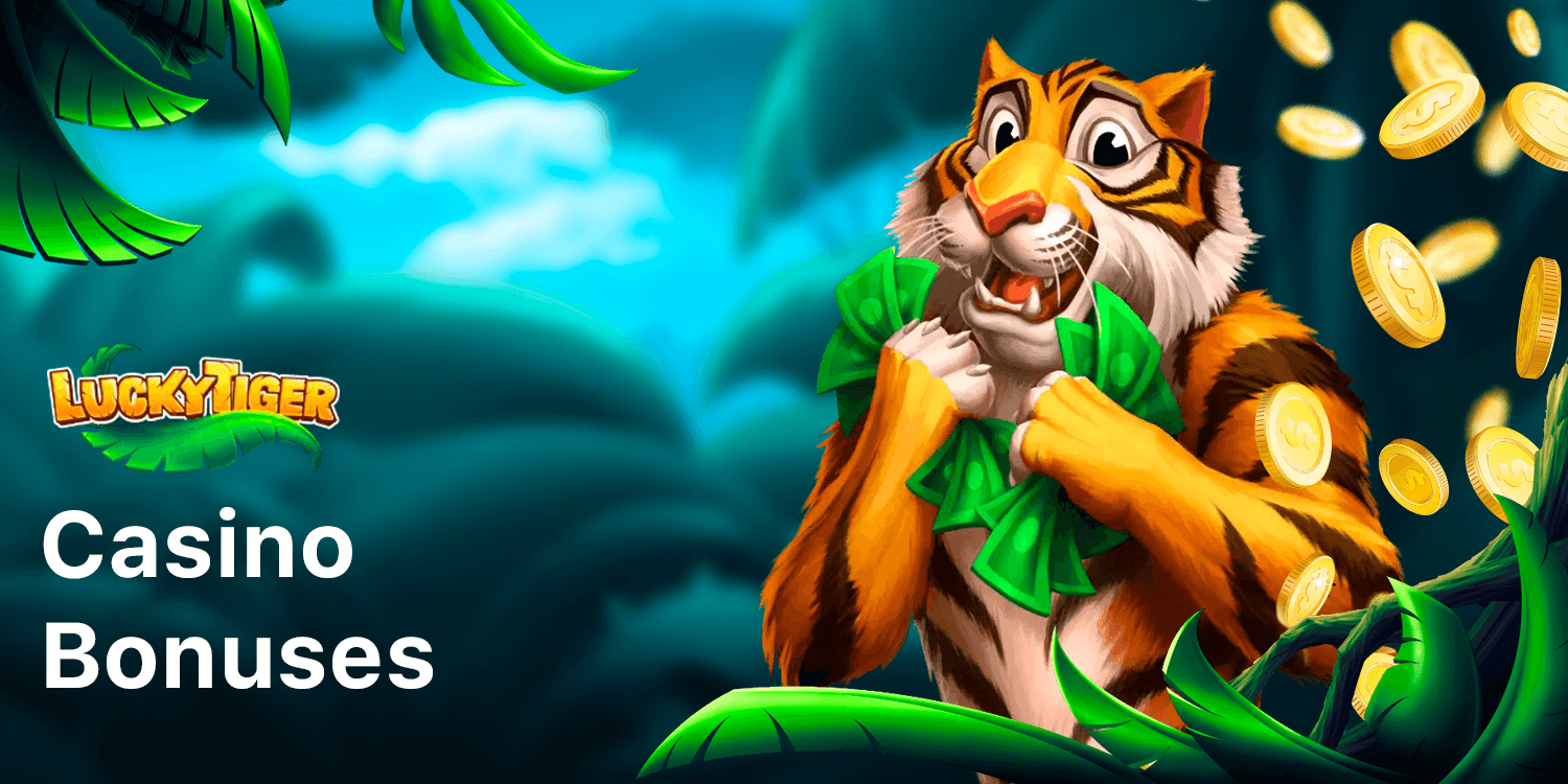 LuckyTiger Online Casino Offers a Lot of Bonuses to Australian Players
