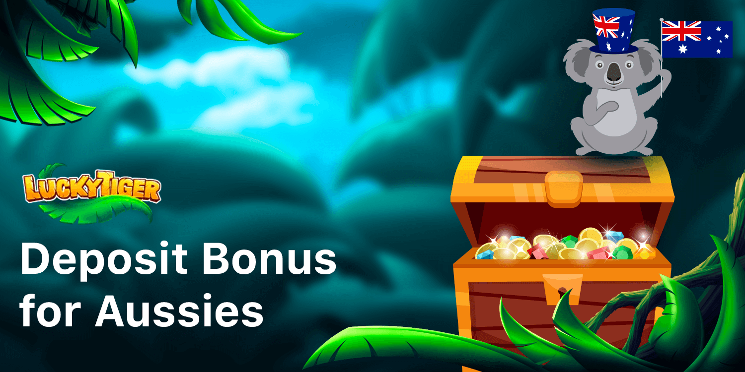 LuckyTiger Casino Bonuses for Australian Players - First Deposit Bonus