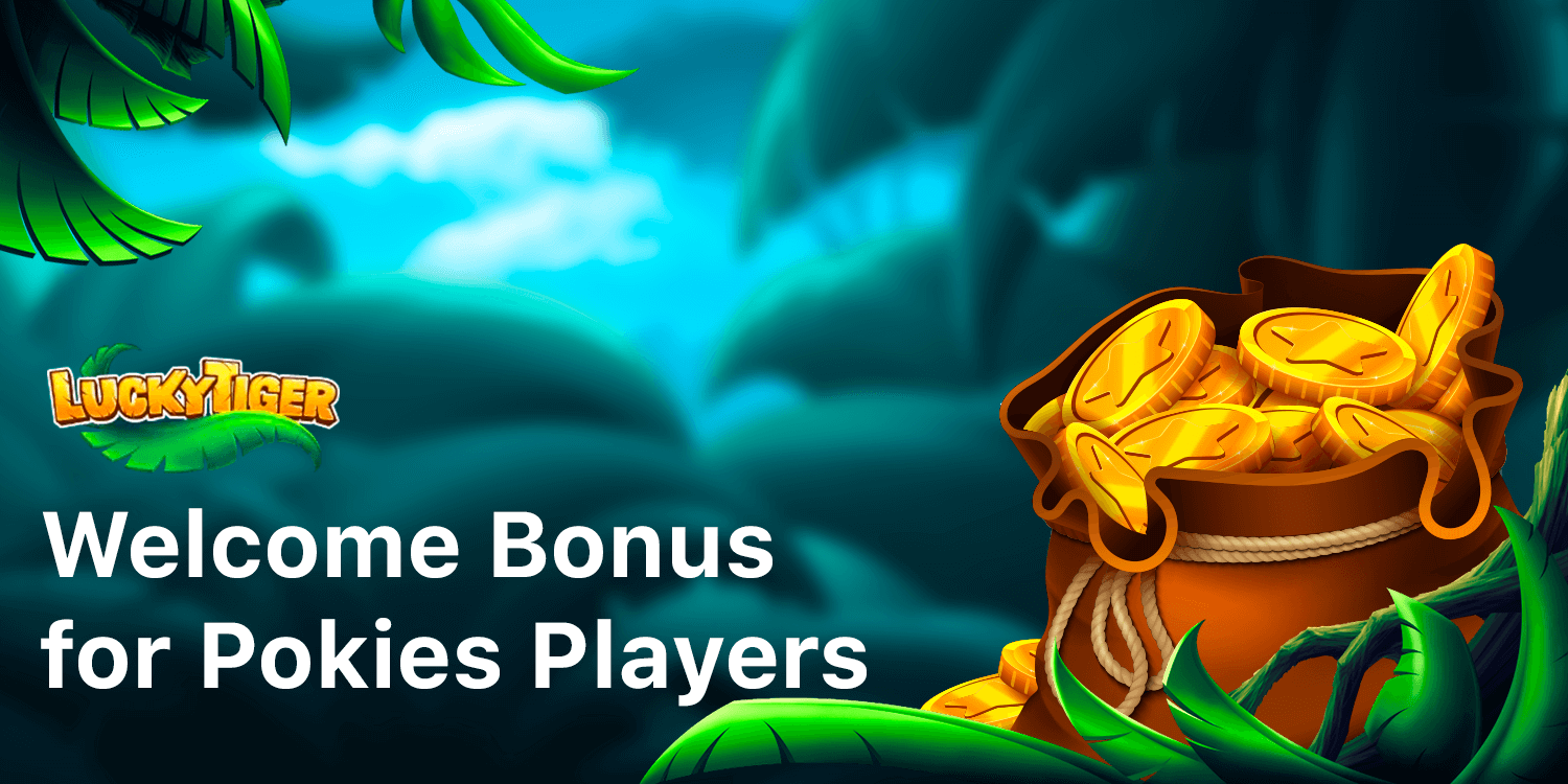 You can earn AU$8,400 bonus playing pokies games in our Casino