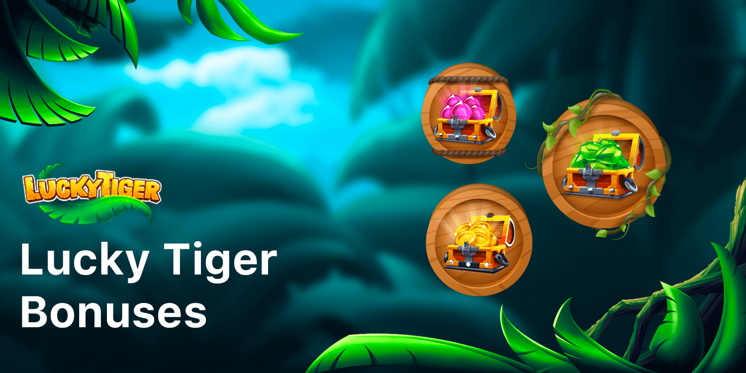 All new LuckyTiger Casino's players can access AUD 8,400 welcome bonus, cashback and other prizes