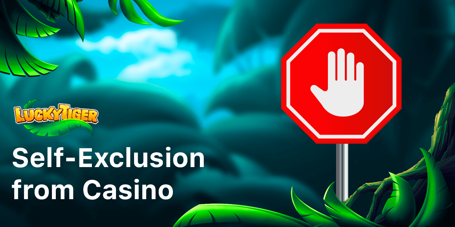 Australian Players can self-exluse theyselves from casino for responsible gambling purposes